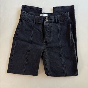 Reformation Black Erie Kayo High & Skinny Jeans 28